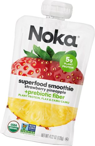 Noka Superfood Smoothie - Strawberry Pineapple Flavor